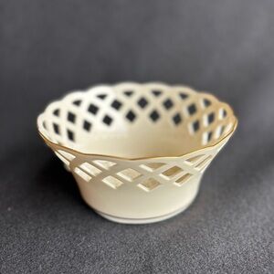 Lenox Reticulated Basket Weave Bowl